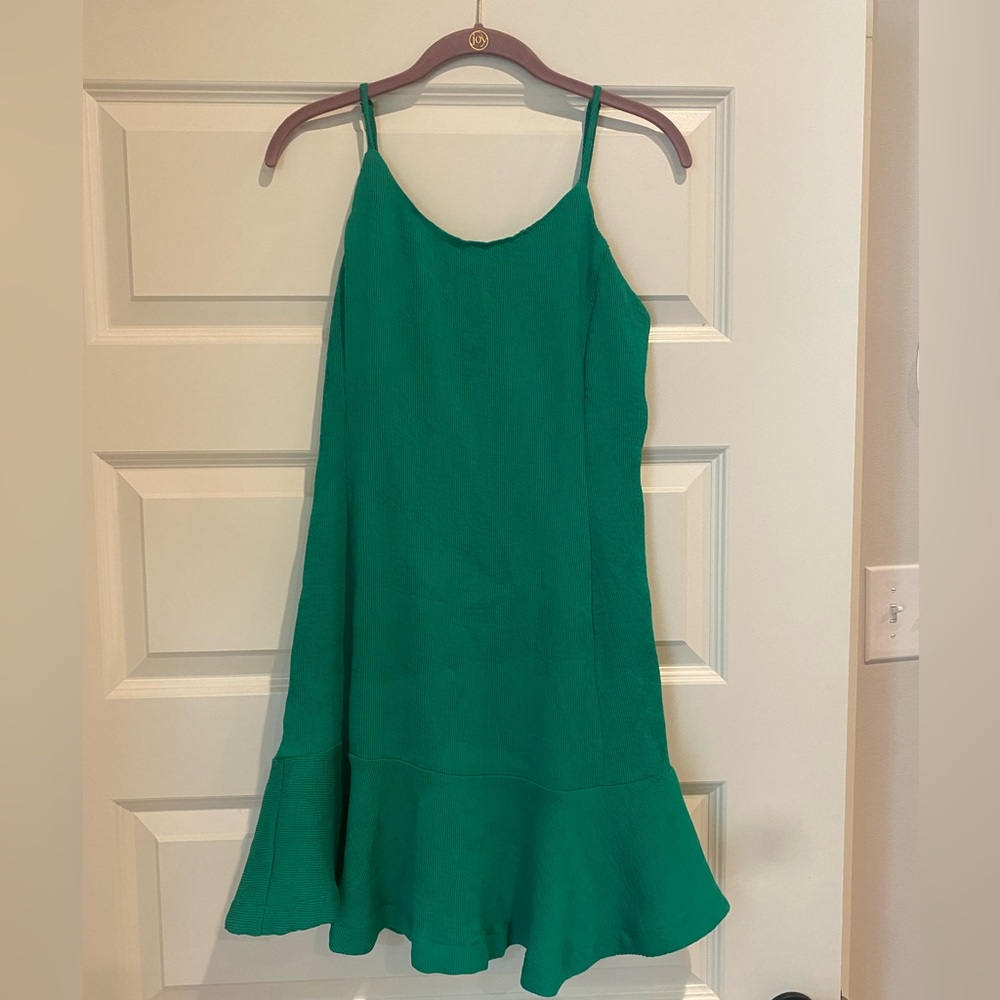 Never worn green mini dress
